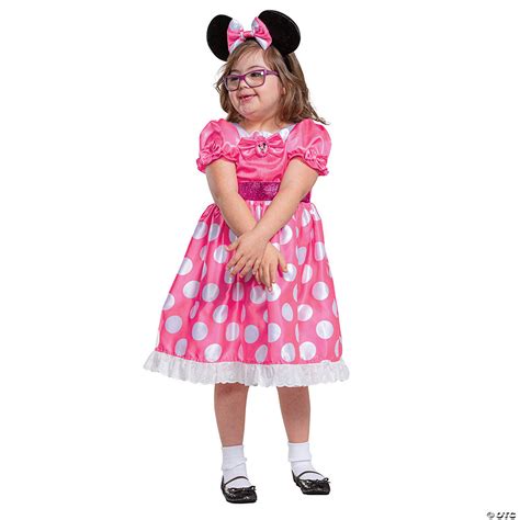 Toddler Pink Disney Minnie Mouse Adaptive Costume - 3T-4T | Halloween ...