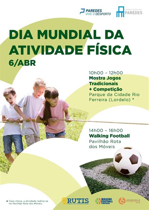 Cm Paredes Dia Mundial Da Atividade F Sica