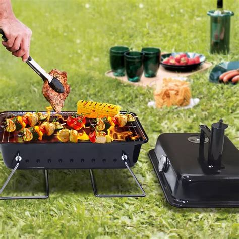 Походный угольный гриль барбекю Camping BBQ grill — купить за 8250.00 ...