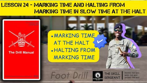 Marking Time And Halting From Marking Time In Slow Slow Time At The