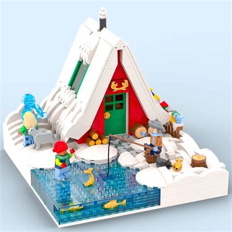 LEGO IDEAS An Escape A Reset In The A Frame Cabin Escape To