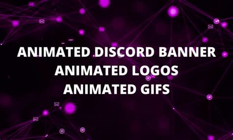 Make Animated Discord  Animated Logo Discord Banner By Creativedesn Fiverr