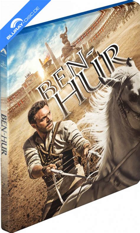 Ben Hur Limited Edition Steelbook Kr Import Ohne Dt Ton Blu Ray