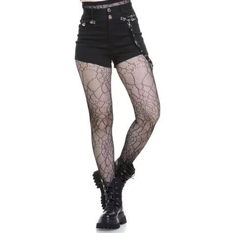 Gothic Spider Web Tights