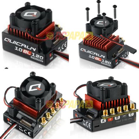 Hobbywing Quicrun 10BL120 120A Brushless Sensored Motor ESC – RC Papa