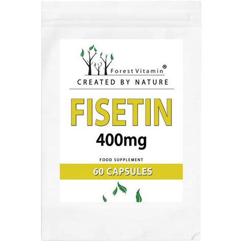 Forest Vitamin Fisetin 400mg Suplement Diety 60 Kaps Sklep Empik