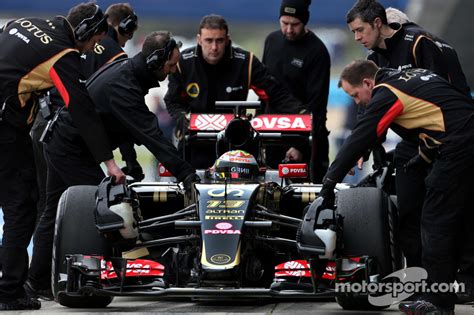 Pastor Maldonado, Lotus F1 Team at Jerez February testing