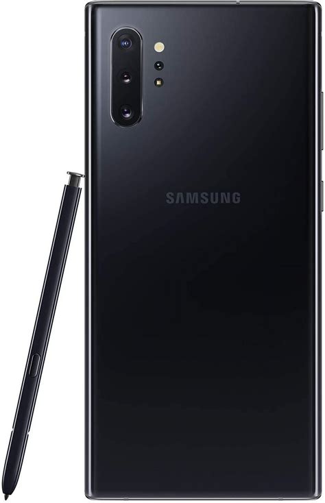 Restored Samsung Galaxy Note 10 Plus N976u 5g Aura Black Verizon