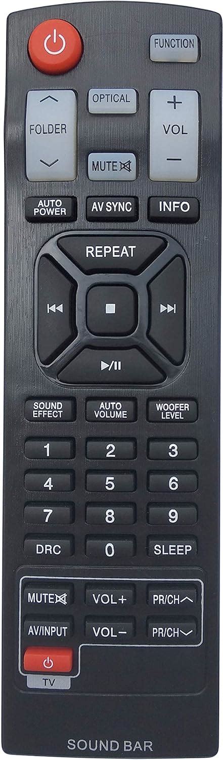 Amazon Universal Remote For Lg Sound Bar System Akb