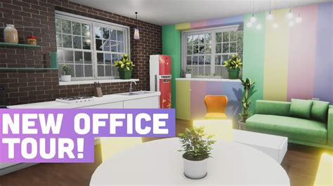 My New Office Tour House Flipper Ep Youtube