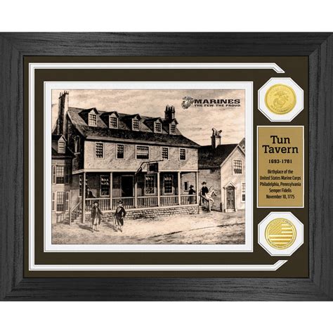 Tun Tavern Framed Commemorative