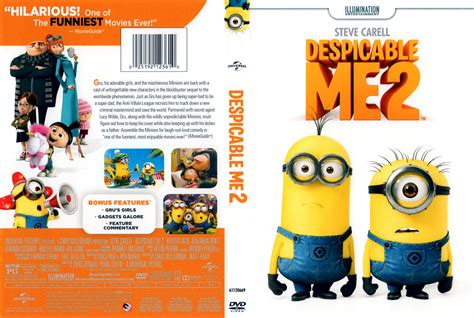 Despicable Me Movie Dvd Scanned Covers Despicable Me Front