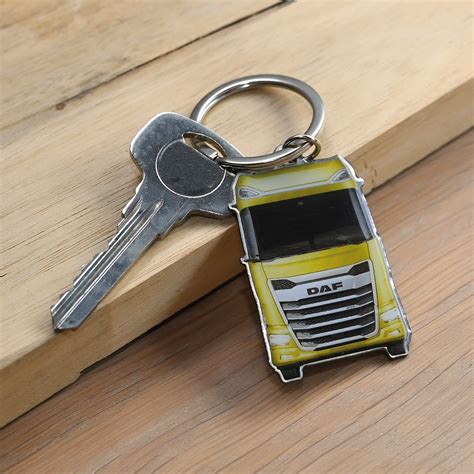 Daf Truck Keychain Metal Lifestyle