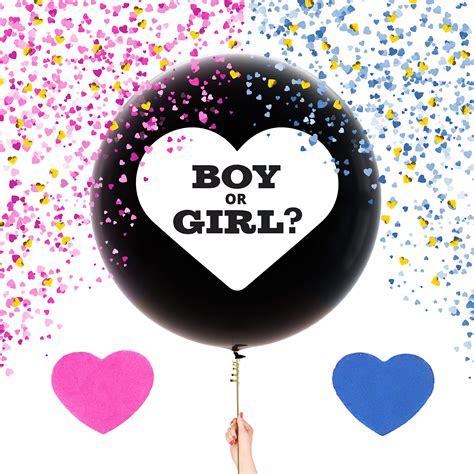 Buy UP THE MOMENT Baby Gender Reveal Balloon Giant 36 Inch Reveal Kit