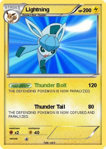 Pokémon Lightning 1731 1731 - Thunder Bolt - My Pokemon Card