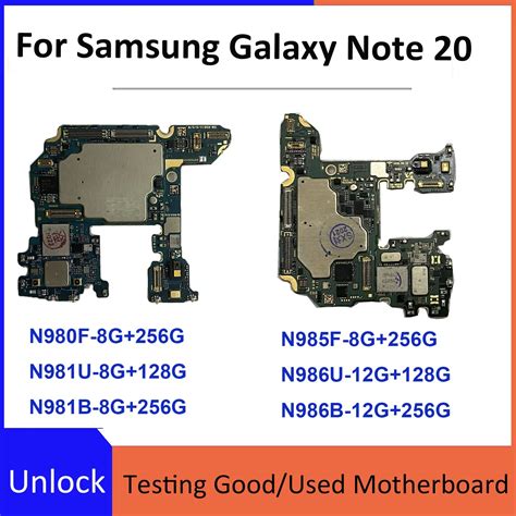 Placa Base Desbloqueada Para Samsung Galaxy Note Ultra G G N F