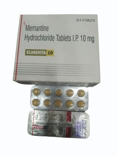 Memantine Hydrochloride Mg Tablets At Rs Stripe Alzheimer S