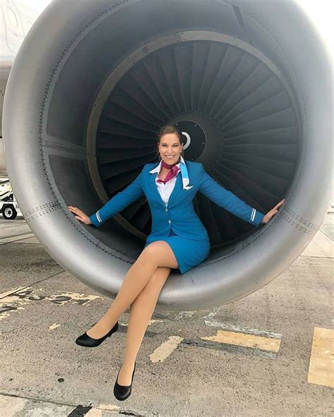 Flight Attendants Accidental Upskirt Porn Photo