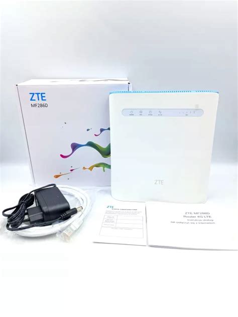 ROUTER ZTE MF286D SIM WIFI 4G LTE STAN IDEALNY 13511427913