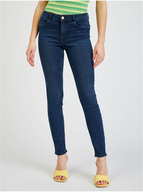 Dunkelblaue Damen Skinny Fit Jeans Orsay Orsay De Der Offizielle E