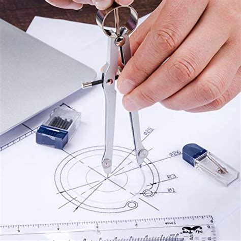 Mr. Pen- Protractor and Compass Set, Compass Protractor Set, Protractor ...