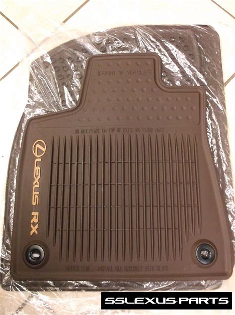 2008 Lexus Rx 350 Oem All Weather Floor Mats