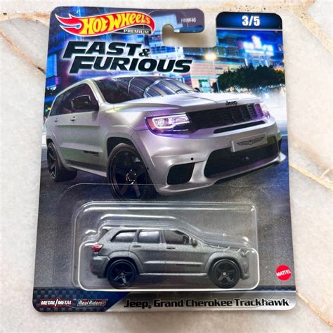 Hotwheels Fast Furious Jeep Grand Cherokee Trackhawk Hobbies Toys