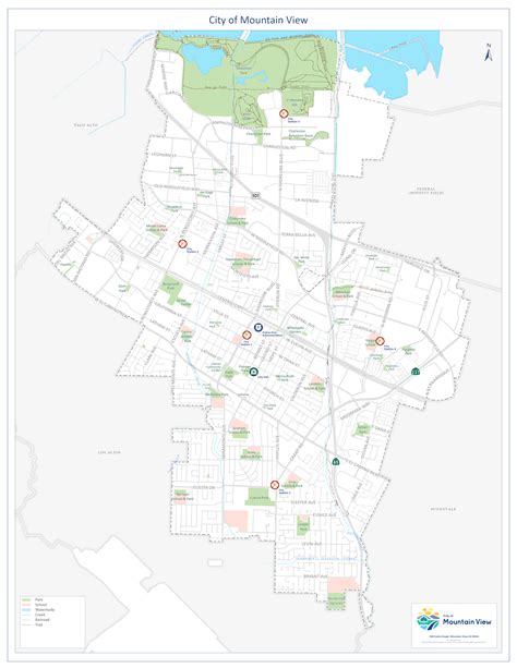 City Map | Mountain View, CA