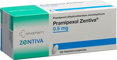 Pramipexol Zentiva Tabletten Mg St Ck In Der Adler Apotheke