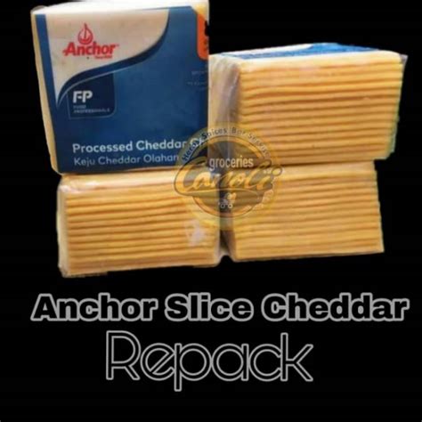 Jual Anchor Orange Cheddar Slice Processed Cheddar Cheese Slice