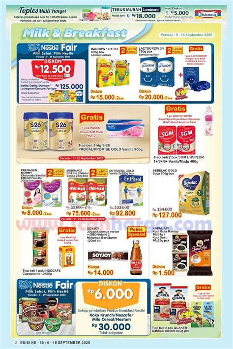 Katalog Indomaret Promo Terbaru September Scanharga