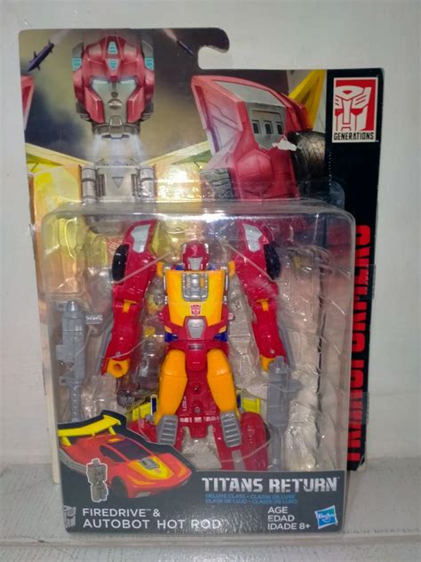 Transformers Titans Return Hot Rod On Carousell