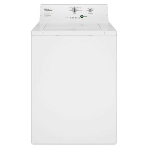 Whirlpool White Commercial Top Load Washing Machine Coin Operated