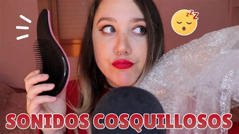 ASMR Sonidos Cosquillosos Para DORMIR Si O Si YouTube