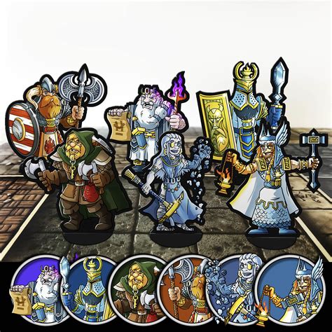 Dwarves Paper Minis Oc Art Rdnd