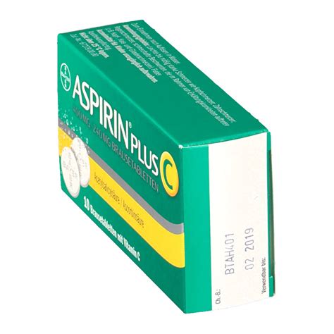 ASPIRIN Plus C Brausetabletten Shop Apotheke