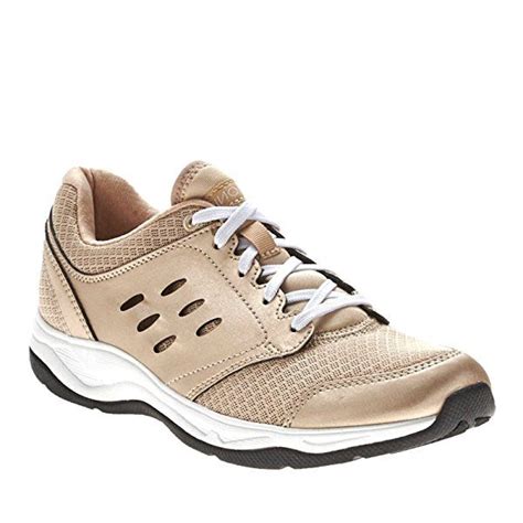 Vionic With Orthaheel Technology Womens Venture Lace Up Sneaker Gold