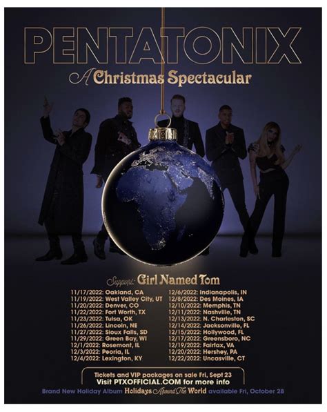 Pentatonix A Christmas Spectacular Tickets Go On Sale Friday For The