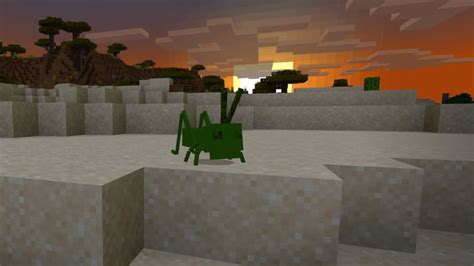 Wasps And Grasshoppers Addon For Minecraft Pe