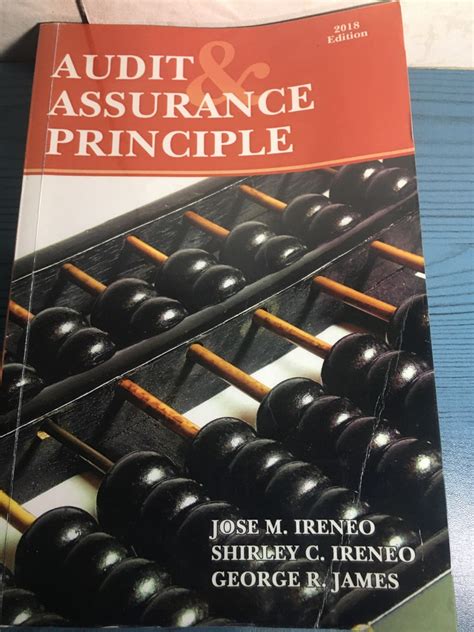 AUTHENTIC AUDIT AND ASSURANCE PRINCIPLE 2018ed By Jose Ireneo On Carousell