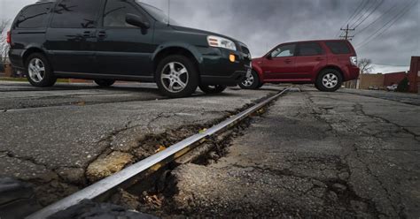 Railroad Crossing Pothole Repairs Appear Delayed