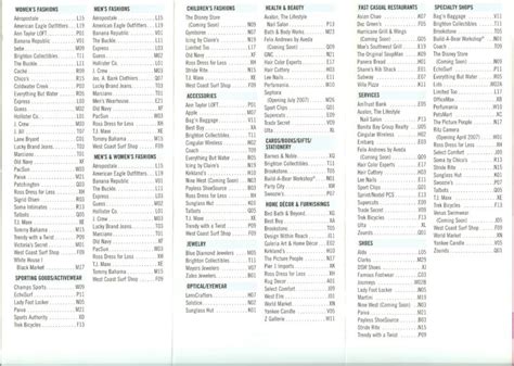 Coconut Point Mall - Estero - Directory & Map