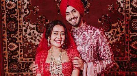 Couple Goals: Inside wedding photos of Neha Kakkar and Rohan Preet ...