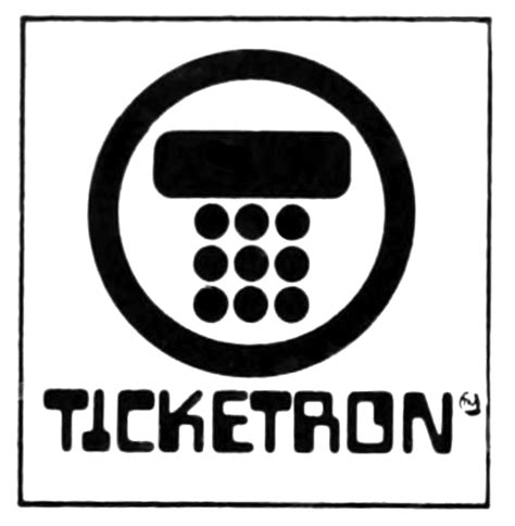 Ticketron Logos 19731991 Fonts In Use