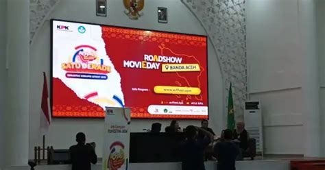 KPK Roadshow Movie Di Aceh Angkat Isu Disabilitas