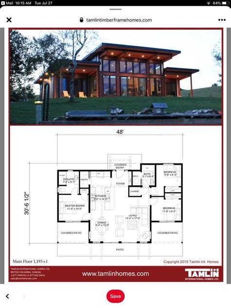 Pin on Home plans/ideas | Lake house plans, Modern lake house, House ...