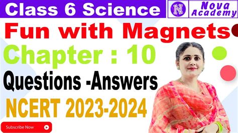 Fun With Magnets Class 6 Science Chapter 10 Questions Answers With