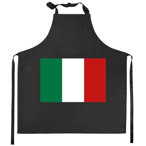 Flag Of Italy Italian Flag Kitchen Aprons Designed And Sold By Bail