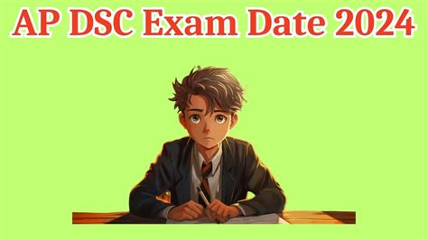 AP DSC Exam Date 2024 At Apdsc Apcfss In Verify The Schedule For The