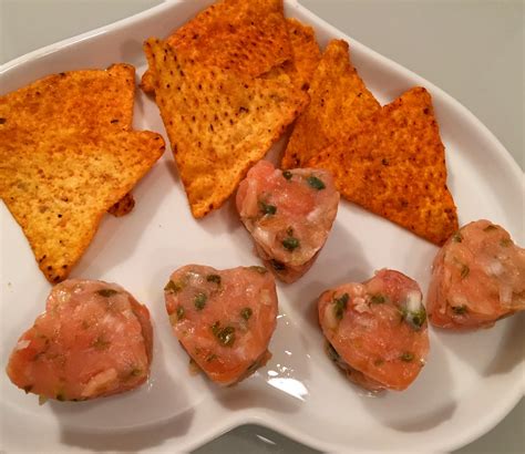 Manuela Ai Fornelli Mini Tartare Di Salmone Affumicato